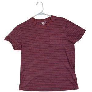 J Crew Mercantile striped tee with pocket